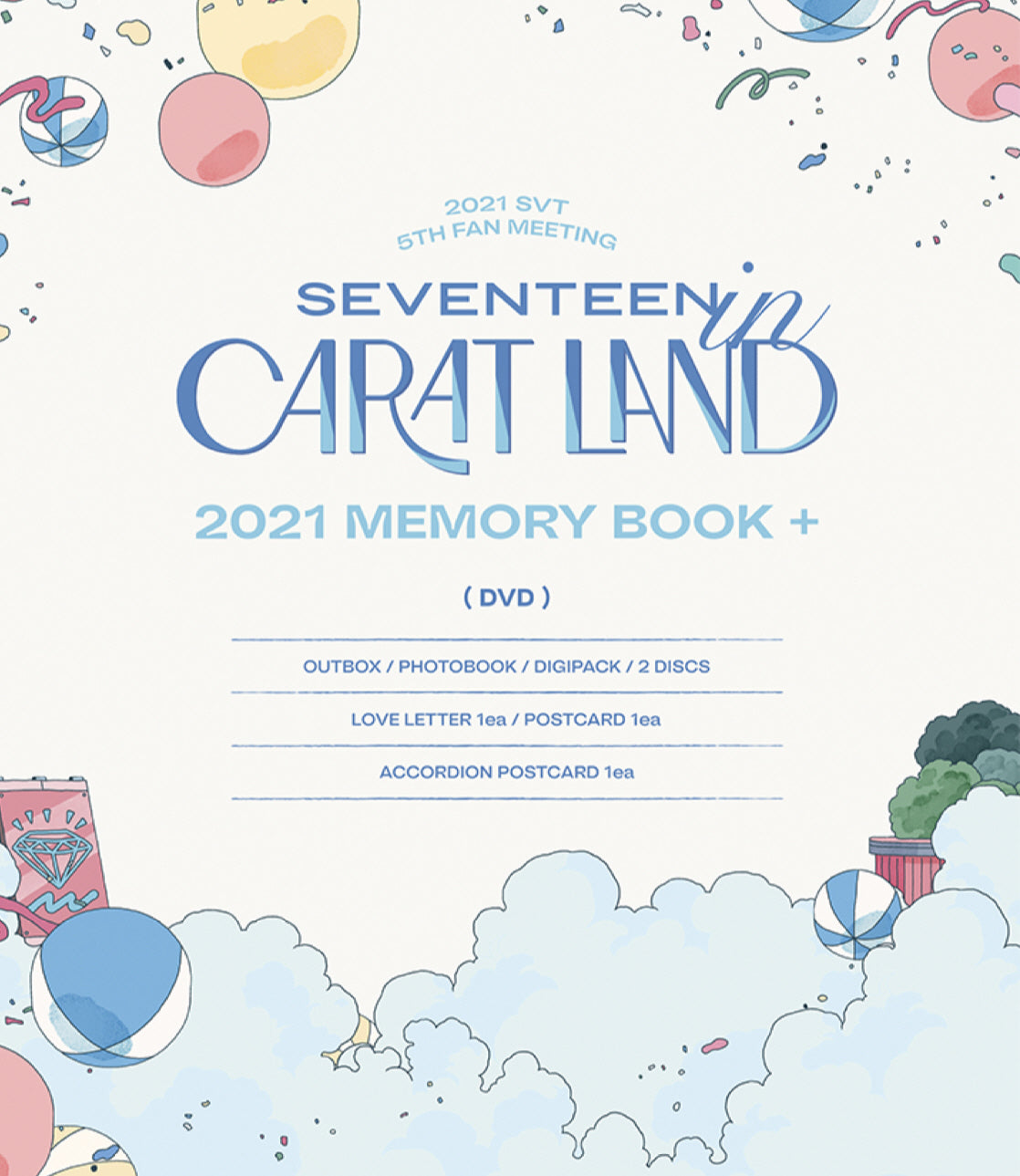 SEVENTEEN 2021 MEMORY BOOK + DVD