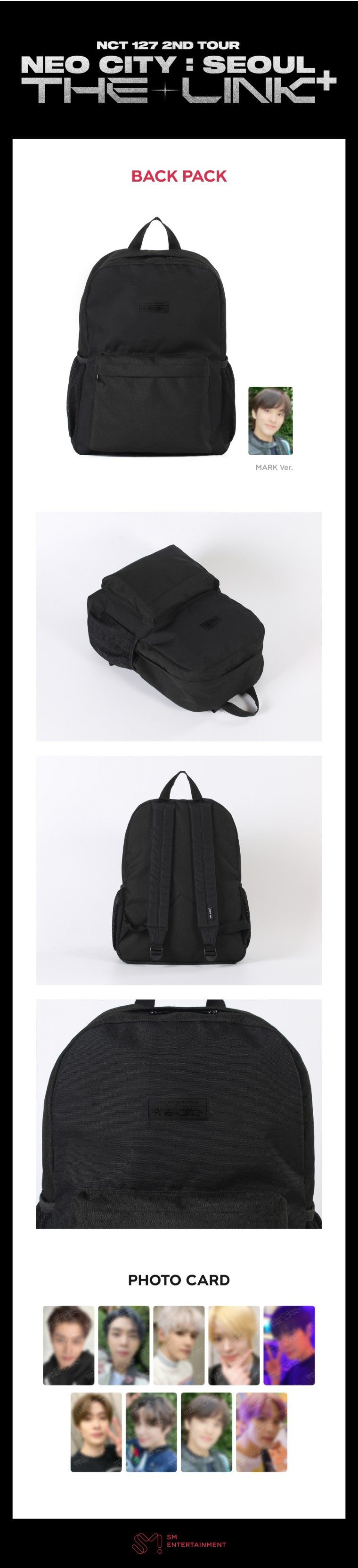 NCT 127 [THE LINK] BACK PACK