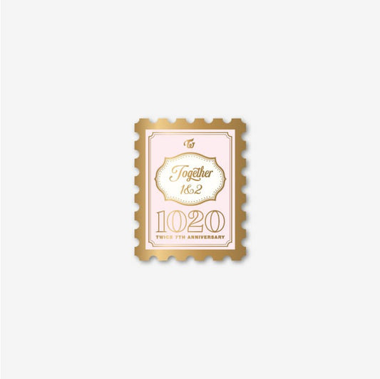 TWICE [7TH ANNIVERSARY] TOGETHER 1&2 BADGE