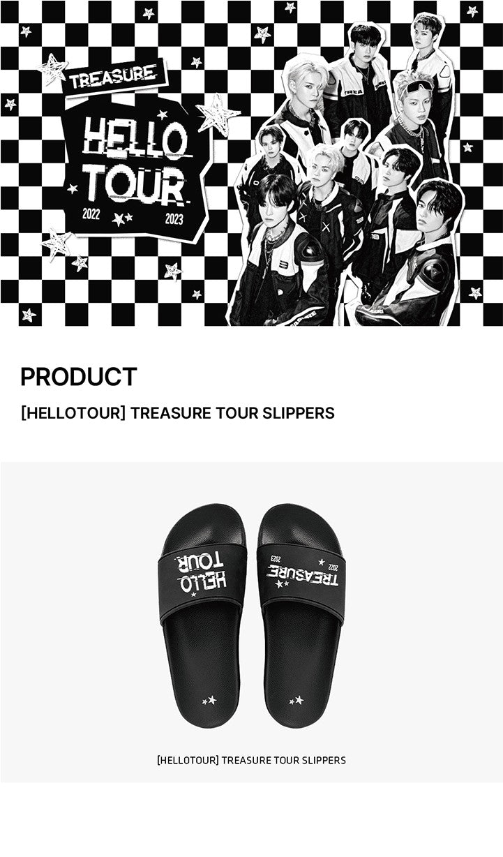 TREASURE [HELLOTOUR] SLIPPERS