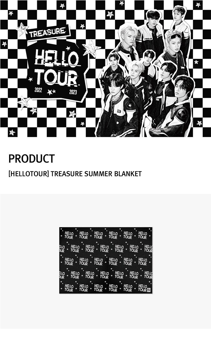 TREASURE [HELLOTOUR] SUMMER BLANKET