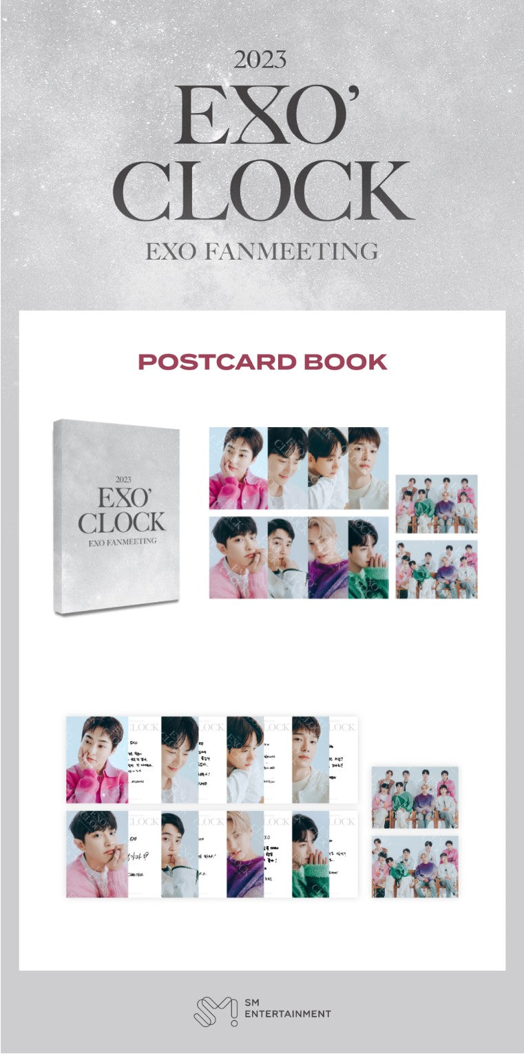 EXO [EXO' CLOCK] POSTCARD BOOK