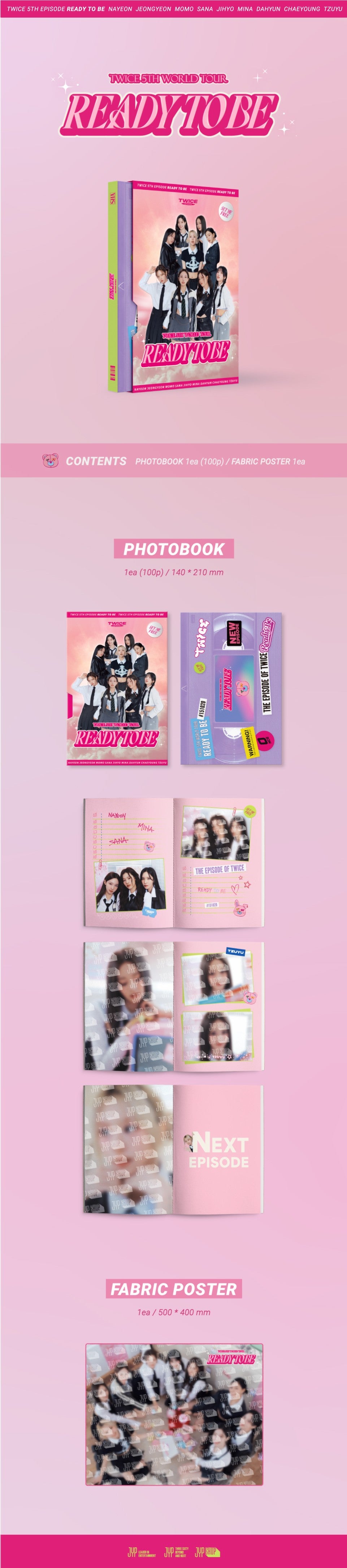 TWICE [READY TO BE] EPISODE PHOTOBOOK