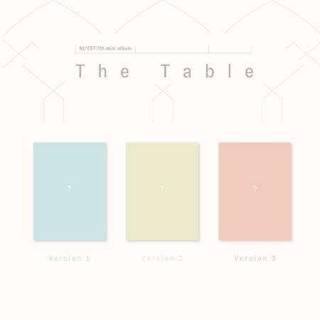 NU’EST – THE TABLE (7TH MINI ALBUM)