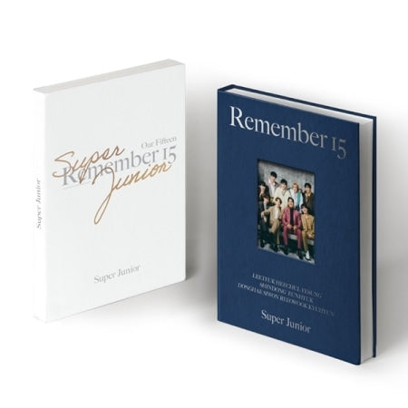 SUPER JUNIOR - 15TH ANNIVERSARY PHOTO BOOK [REMEMBER 15]